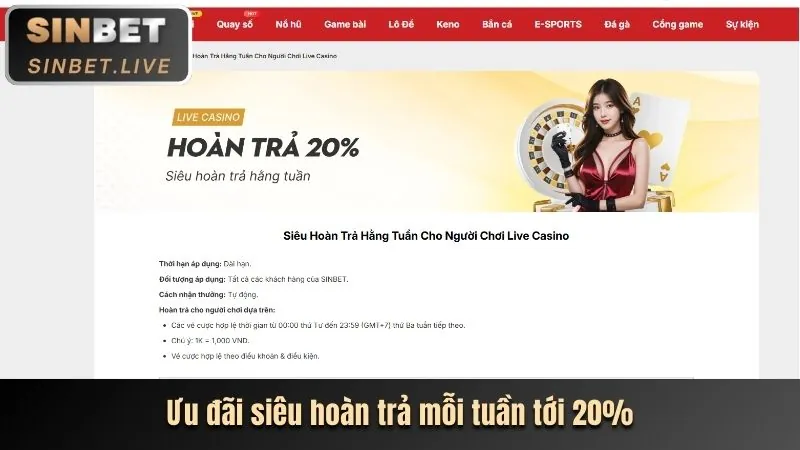 Các loại khuyến mãi đa dạng tại Cwin06